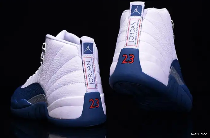Cheap Husky Jordan mens Air 12 Blue